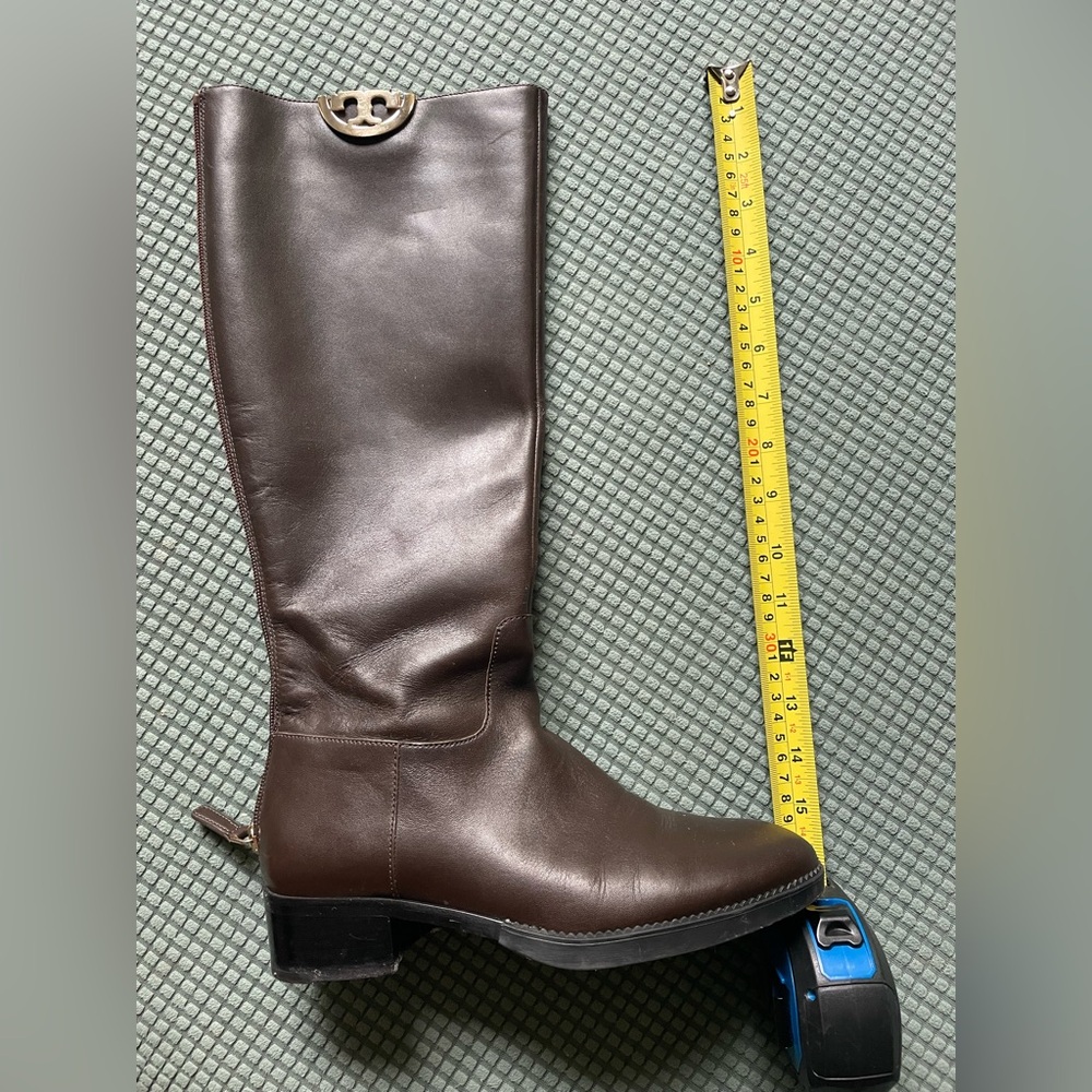 Tory Burch Dark Brown Over the Knee Boots - Picture 4 of 11